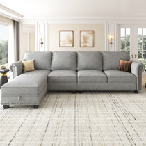 Baxton Studio Sectional Sofa Wayfair